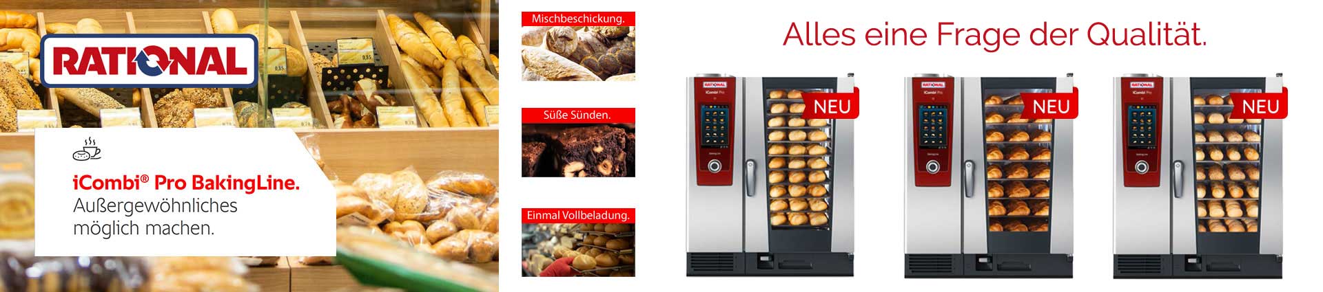 Rational iCombi Pro BakingLine Banner