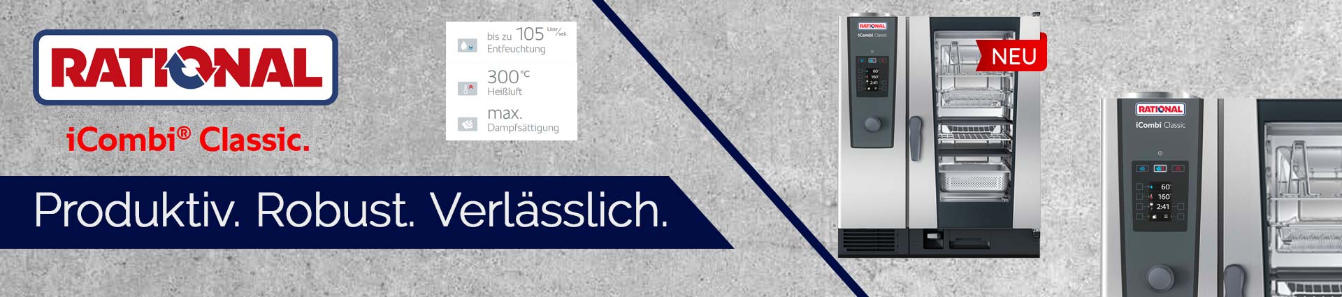 Rational iCombi Classic Banner