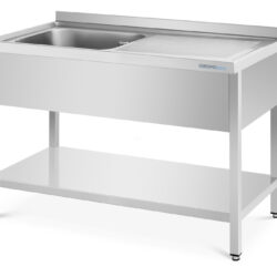 CHROMOnorm Spültisch mit 1 Becken